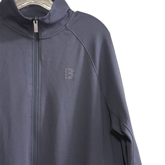 Bench Men's Blue Full Zip Pullover Jacket Size M Eco-Friendly Casual - Picture 3 of 16